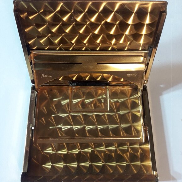 Cotillion Cigarette Case Enamel? Bakelite? Vintage Unique Antique US Patented - Picture 5 of 7
